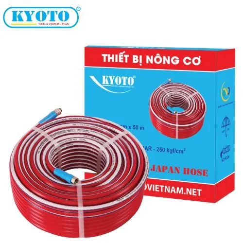 Dây Phun Thuốc Trừ Sâu 6.5mm KYOTO Màu Đỏ