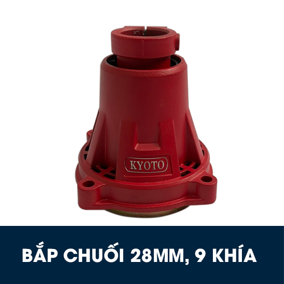 bắp chuối 28mm, 9 khía