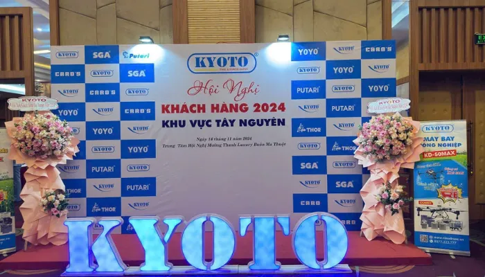 Hội nghị khách hàng Kyoto Việt Nam khu vực Tây Nguyên 2024